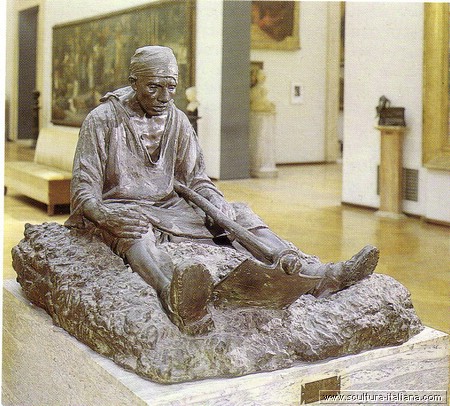 Achille D'Orsi. Proximus tuus (Roma, Galleria d'Arte Moderna1880)     